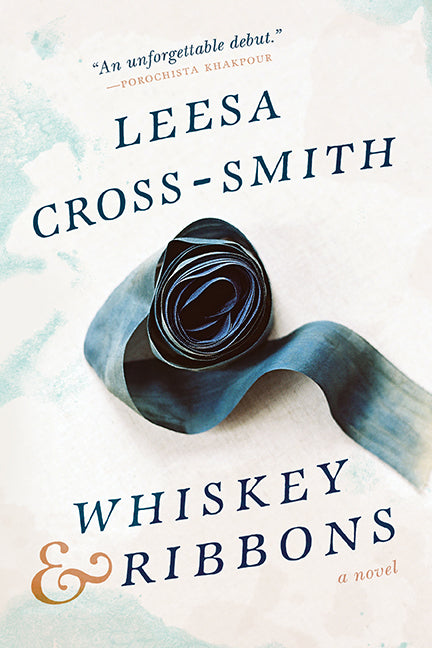 Book cover of Whiskey & Ribbons by Leesa Cross-Smith
