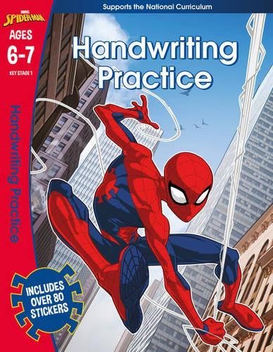 Book cover of Spider-Man: Handwriting Practice, Ages 6-7 by Scholastic Inc.