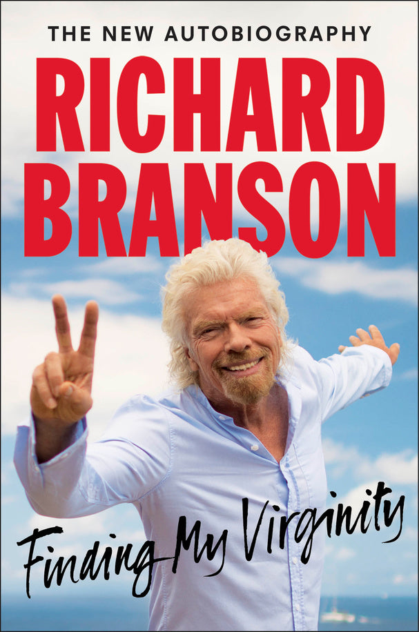 Book cover of Finding My Virginity by Richard Branson