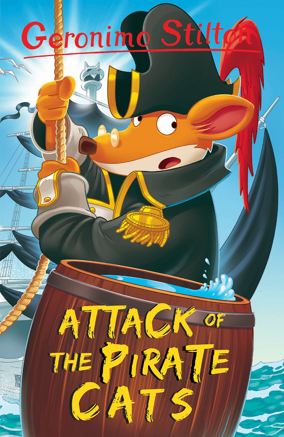 Book cover of Attack Of The Bandit Cats by Geronimo Stilton, Elisabetta Dami