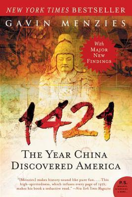 Book cover of 1421: The Year China Discovered America by Gavin Menzies