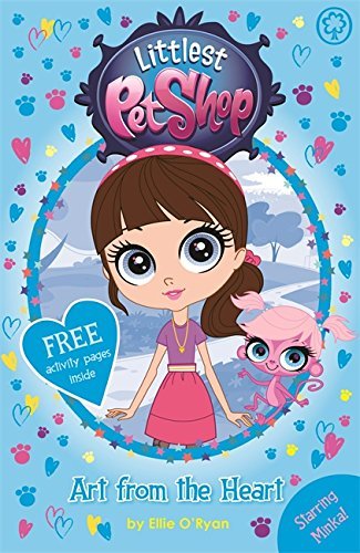Book cover of Art From The Heart: Book 3 by Ellie O'Ryan, Littlest Pet Shop