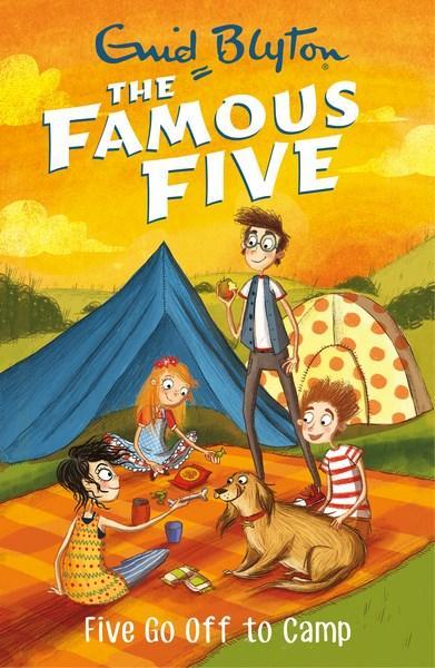 Book cover of Five Go Off to Camp by Enid Blyton