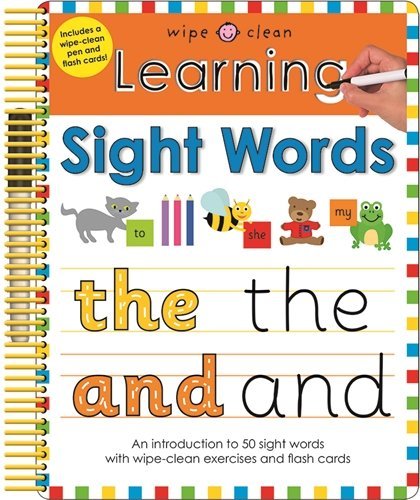 Book cover of Learning Sight Words by Roger Priddy (Artist)
