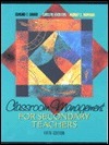Book cover of Classroom Management For Secondary Teachers by Edmund T.; Evertson Emmer, Carolyn M. Evertson, Murray E. Worsham