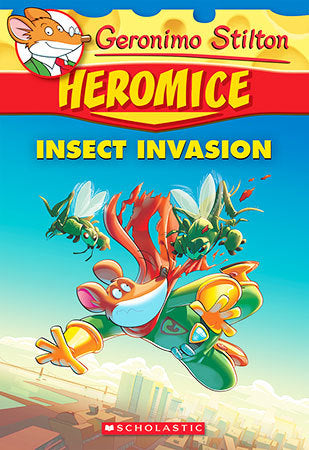 Book cover of Insect Invasion by Geronimo Stilton