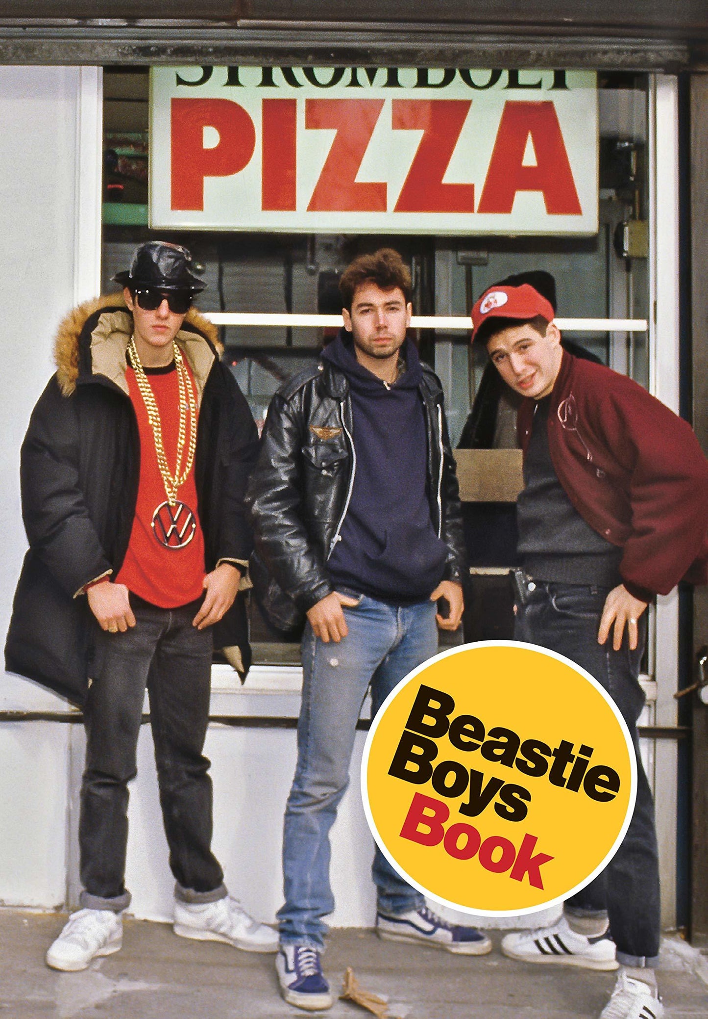 Book cover of Beastie Boys Book by Michael Diamond, Adam Horovitz, Ada Calhoun (Contrib.), Colson Whitehead (Contrib.), Lucy Sante (Contrib.), Jonathan Lethem (Contrib.), Judit Tondora (Contrib.), Spike Jonze (Contrib.), Ian Rogers (Contrib.), Roy Choi (Contrib.), Amy Poehler (Contrib.), Wes Anderson (Contrib.), André Leon Talley (Contrib.), Blake Lethem (Contrib.), Anita Sarko (Contrib.), Kate Schellenbach (Contrib.), Mix Master Mike (Contrib.), YoshimiO (Contrib.)