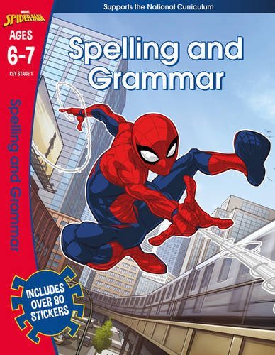 Book cover of Spider-Man: Spelling And Grammar, Ages 6-7 by Scholastic Inc.