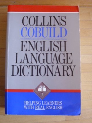 Book cover of Collins Cobuild English Language Dictionary by John McHardy   Sinclair (Ed.)