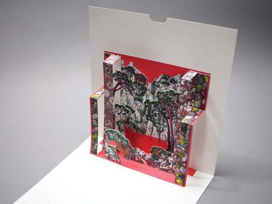 Book cover of Hermès Pop Up by Stéphane Foenkinos, Bernard Duisit