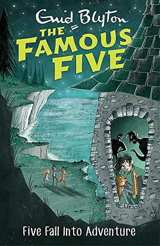 Book cover of Famous Five Bk 9 Five Fall Into Adventure by Enid Blyton