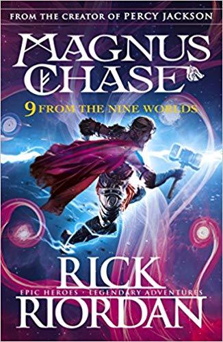 Book cover of 9 From The Nine Worlds by Rick Riordan