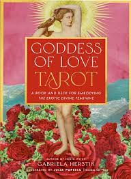 Book cover of Goddess Of Love Tarot by Jusuf Popovac (Illus.)