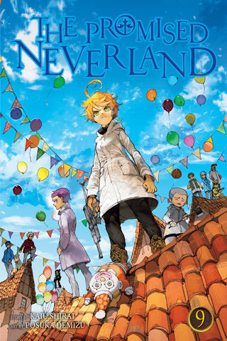 Book cover of The Promised Neverland, Vol. 9 by Kaiu Shirai, Posuka Demizu (Illus.)