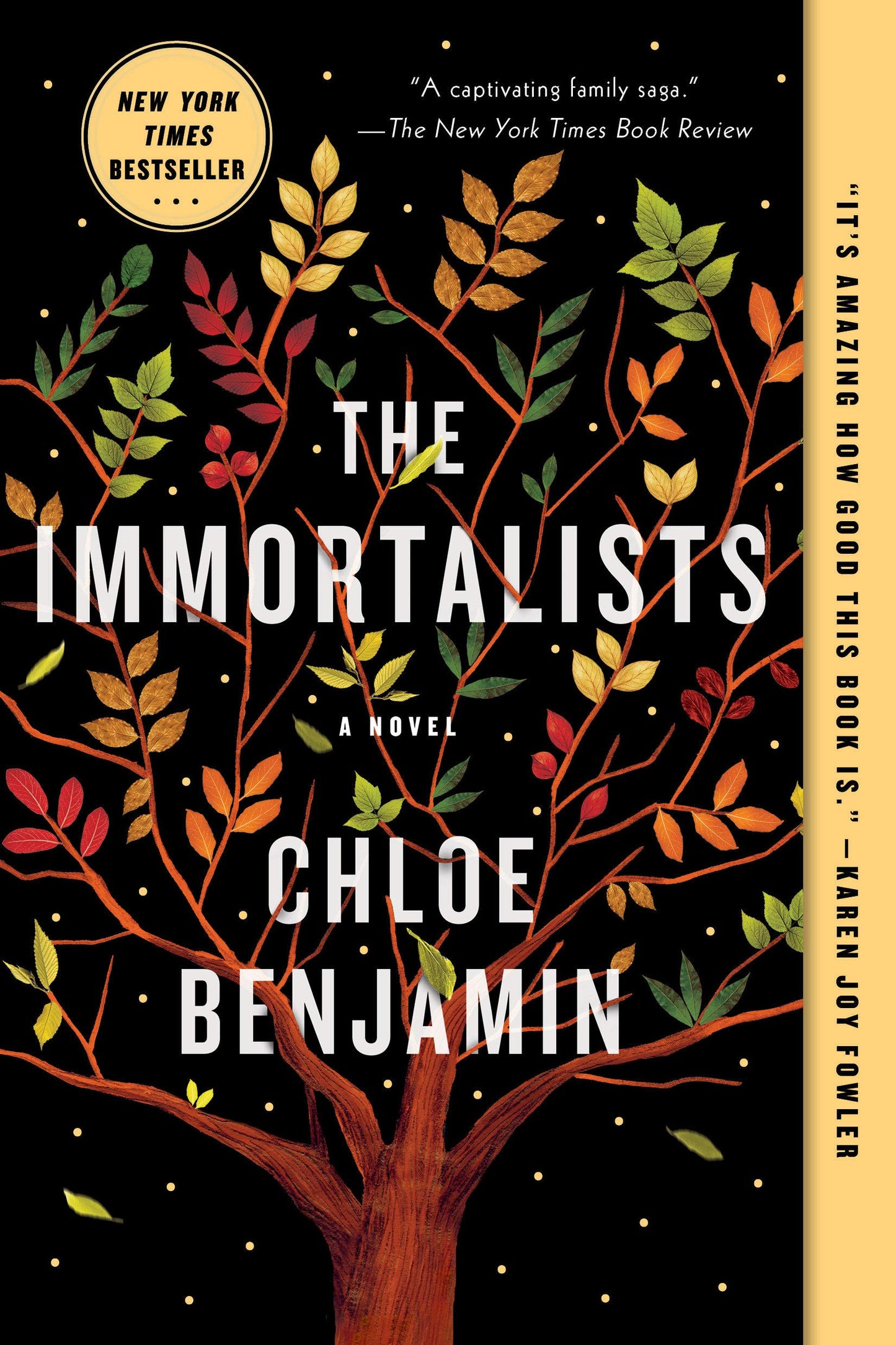 Book cover of The Immortalists by Chloe Benjamin