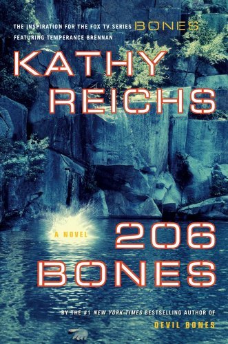 Book cover of 206 Bones by Kathy Reichs