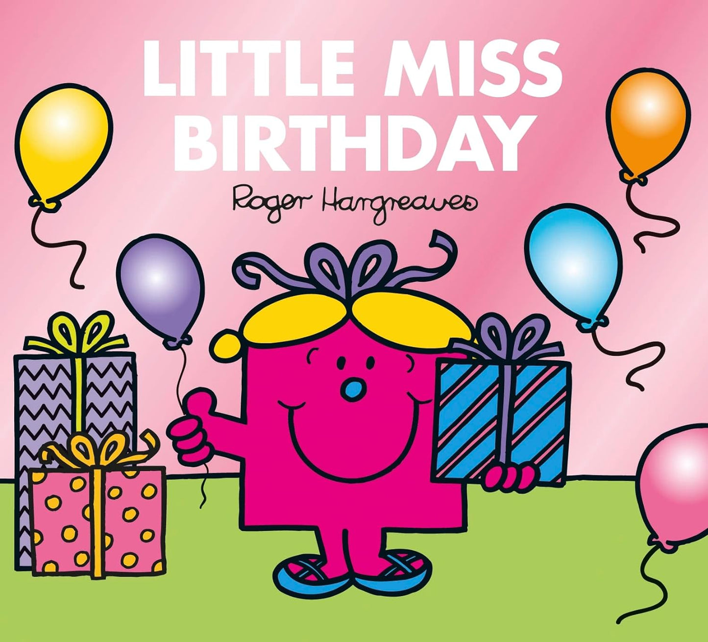 Book cover of Little Miss Birthday by Adam Hargreaves, Roger Hargreaves (Creator)