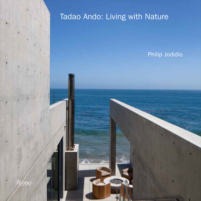 Book cover of Tadao Ando: Living With Light by Philip Jodidio, Tadao Andō (Preface)