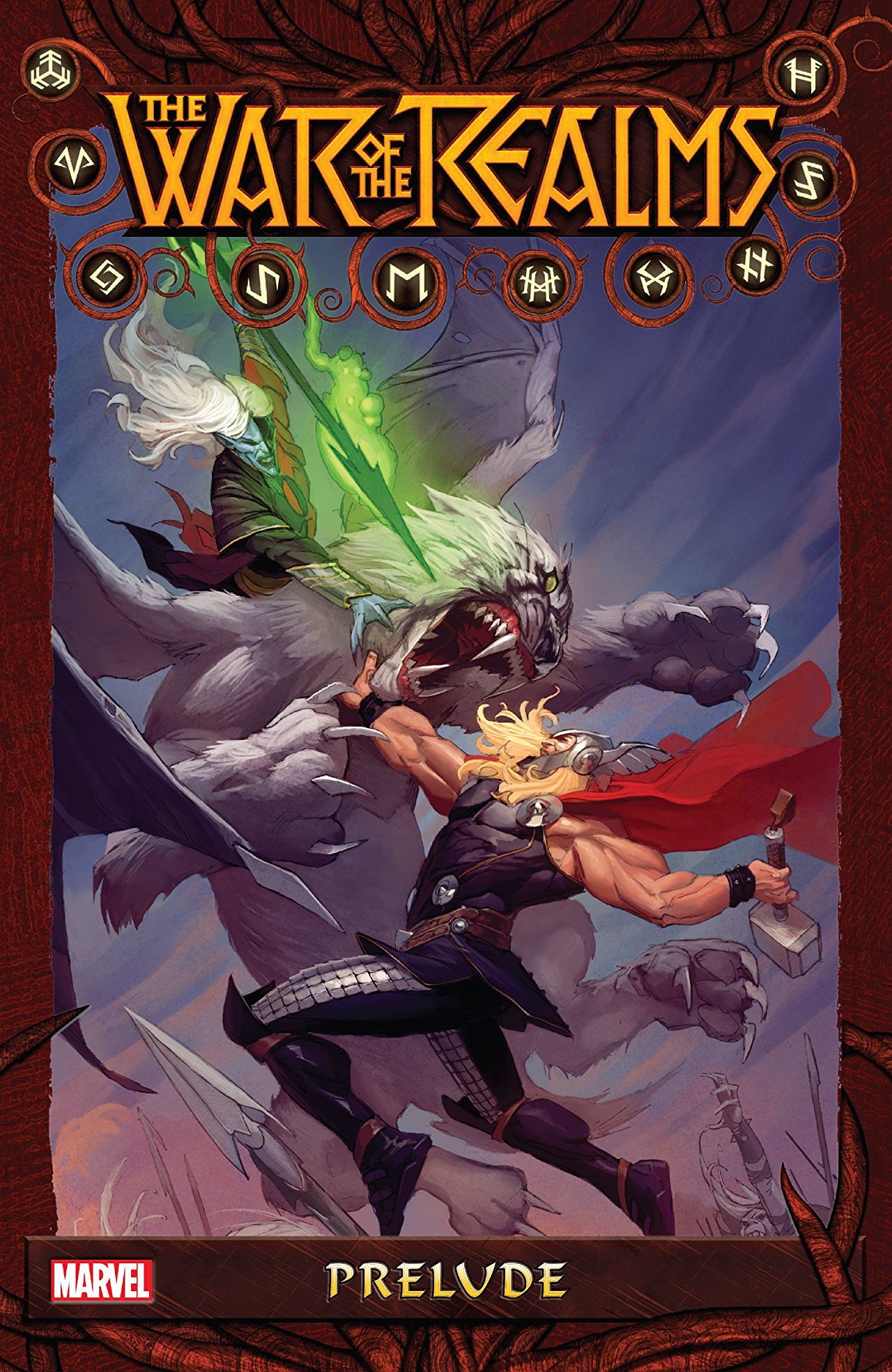 Book cover of The War of the Realms Prelude by Jason Aaron, Walter Simonson