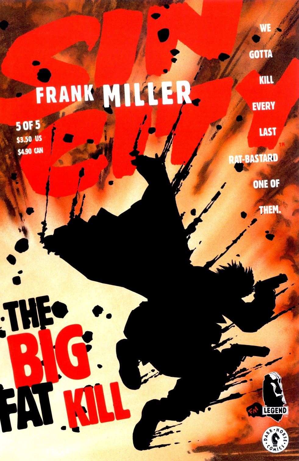 Book cover of Sin City, Vol. 3: The Big Fat Kill by Frank Miller