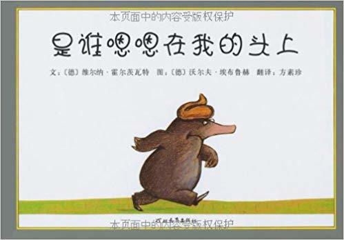 Book cover of 是谁嗯嗯在我的头上 by Werner Holzwarth