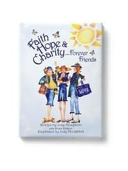 Book cover of Faith, Hope, & Charity Gift Book by Jody Houghton, Doris Rikkers
