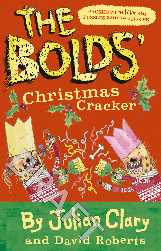 Book cover of The Bolds' Christmas Cracker by Julian Clary