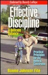 Book cover of Effective Discipline: A Delicate Balance by Bonnie J. Fite