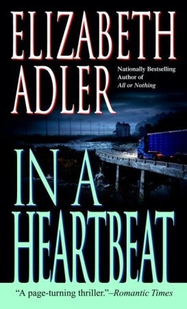 Book cover of In A Heartbeat by Elizabeth Adler