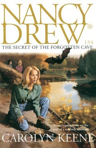Book cover of The Secret Of The Forgotten Cave by Carolyn Keene