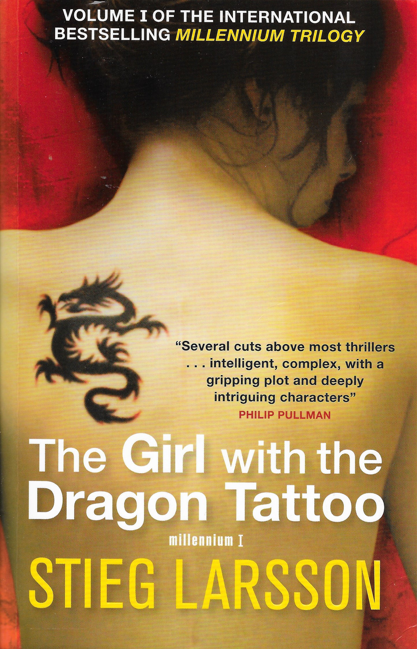 Book cover of The Girl With The Dragon Tattoo by Stieg Larsson, Reg Keeland (Trans.)