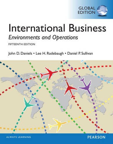 Book cover of International Business, Global Edition by John D. Daniels
