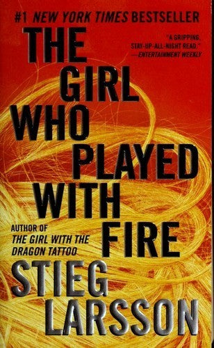 Book cover of The Girl Who Played with Fire by Stieg Larsson, Reg Keeland (Trans.)
