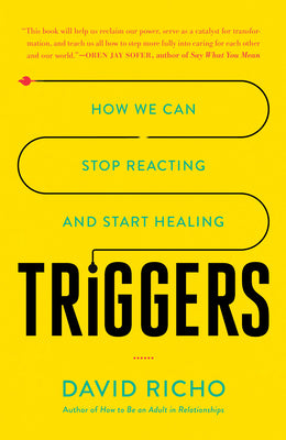 Book cover of Triggers: How We Can Stop Reacting And Start Healing by David Richo