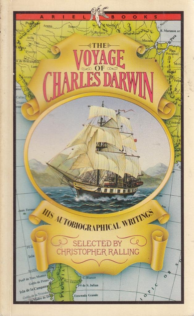Book cover of The Voyage of Charles Darwin by Charles Darwin