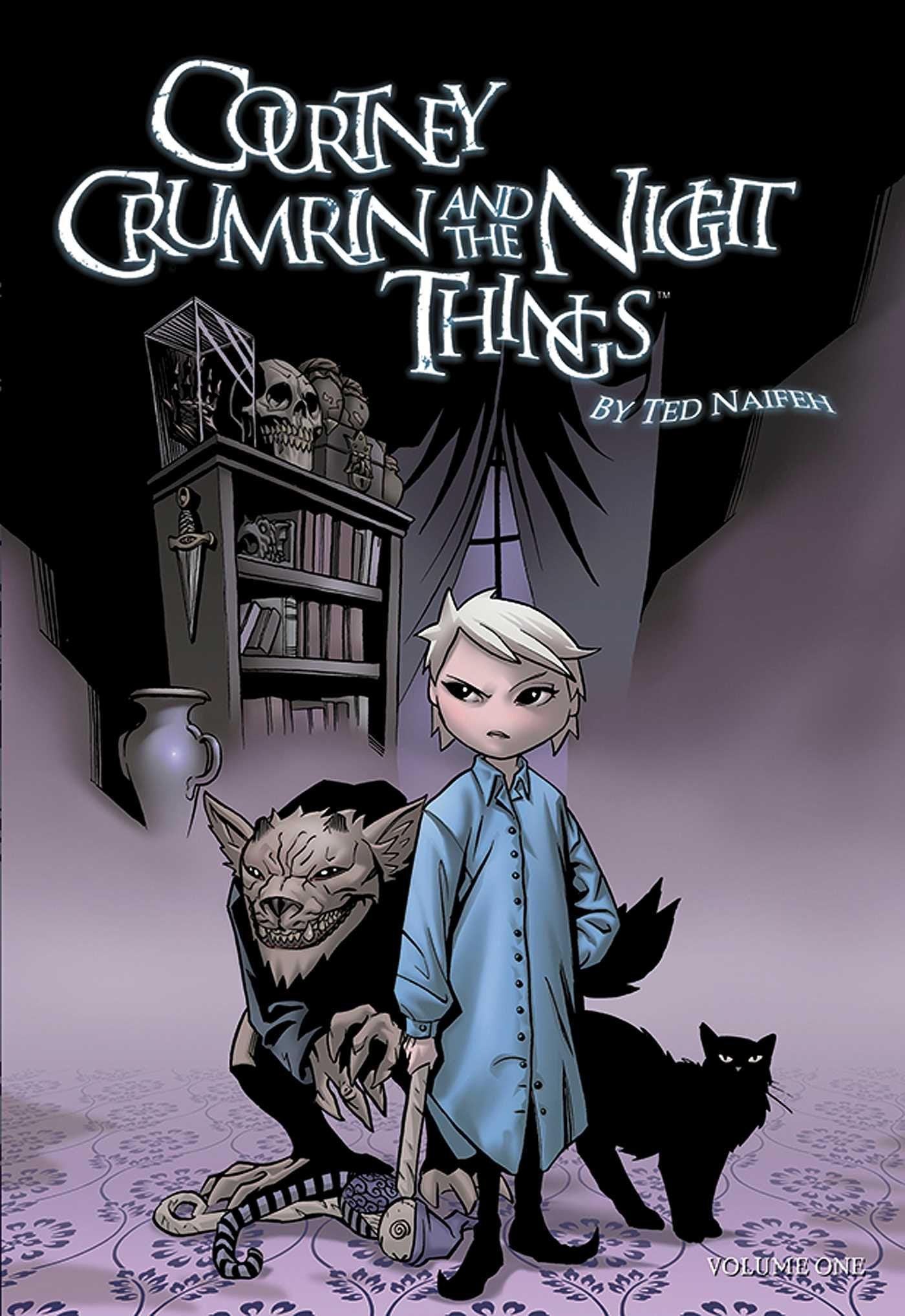 Book cover of Courtney Crumrin And The Night Things by Ted Naifeh, James Lucas Jones