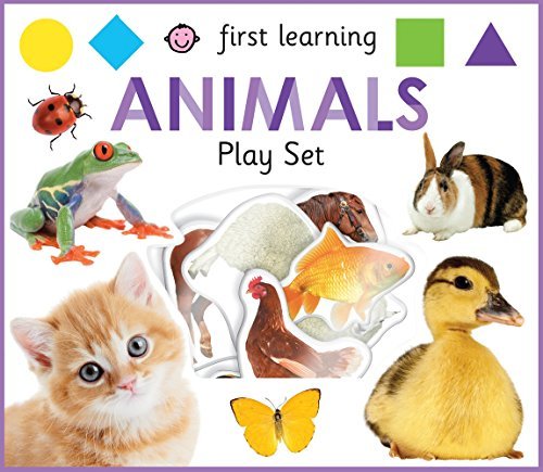 Book cover of First Learning Animals Play Set by Roger Priddy