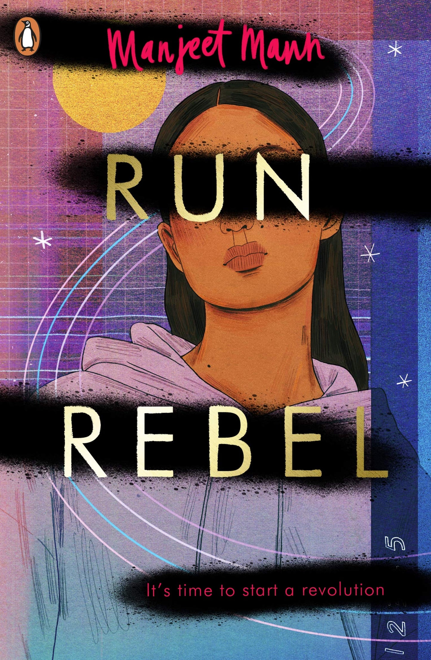 Book cover of Run, Rebel by Manjeet Mann