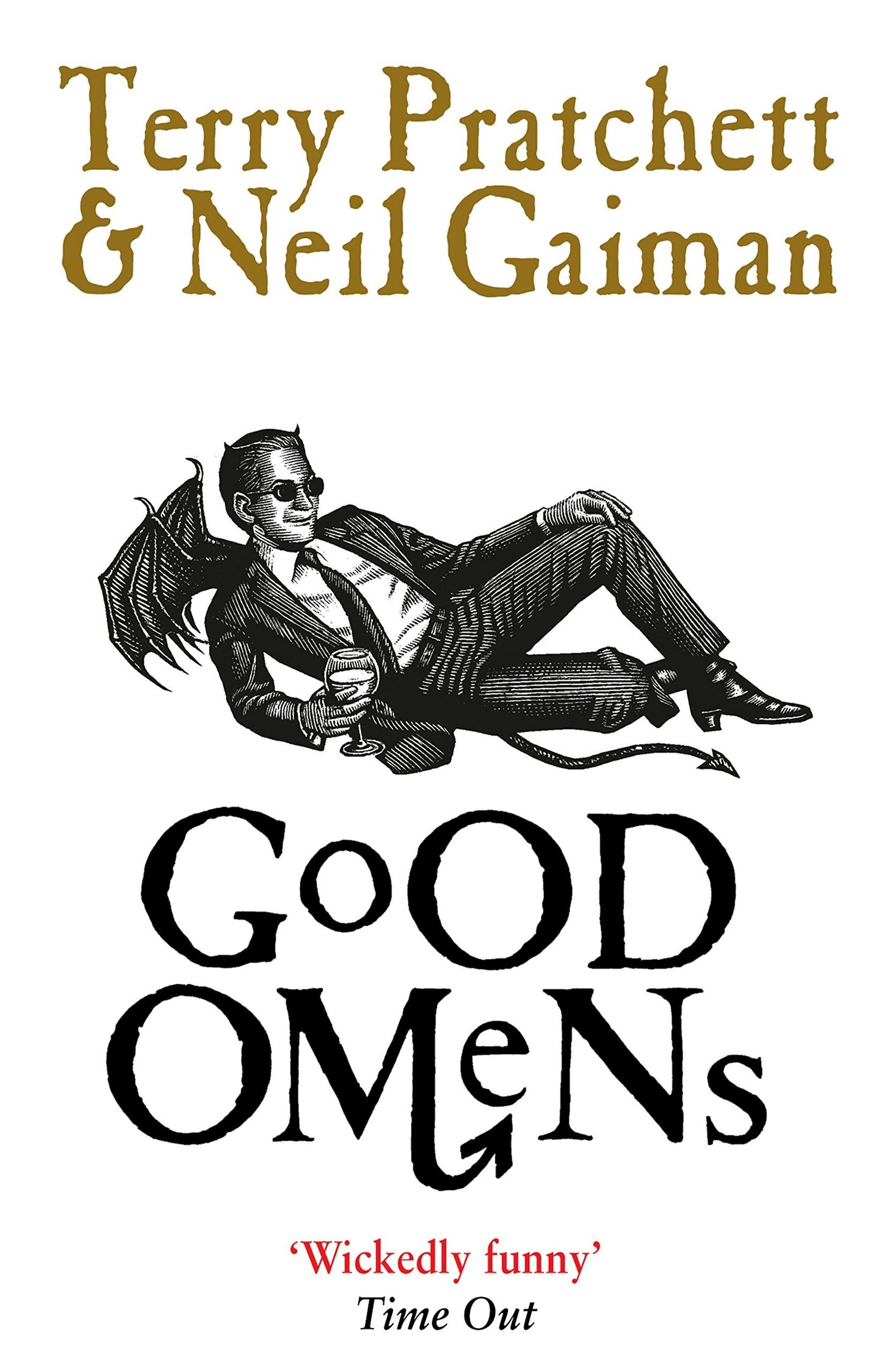 Book cover of Good Omens by Terry Pratchett, Neil Gaiman