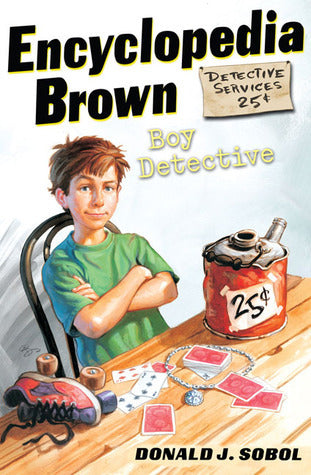 Book cover of Encyclopedia Brown, Boy Detective by Donald J. Sobol