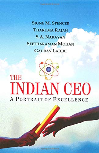 Book cover of The Indian CEO: A Portrait of Excellence by Signe M. Spencer