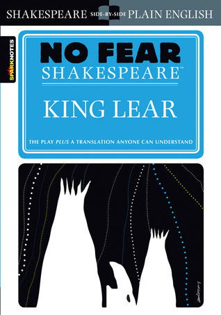Book cover of King Lear by William Shakespeare, SparkNotes