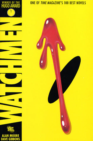 Book cover of Watchmen by Alan Moore, Dave Gibbons (Illustrator/Letterer), John Higgins (Colorist)