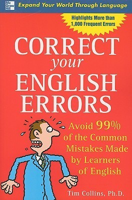 Book cover of Correct Your English Errors by Tim Collins