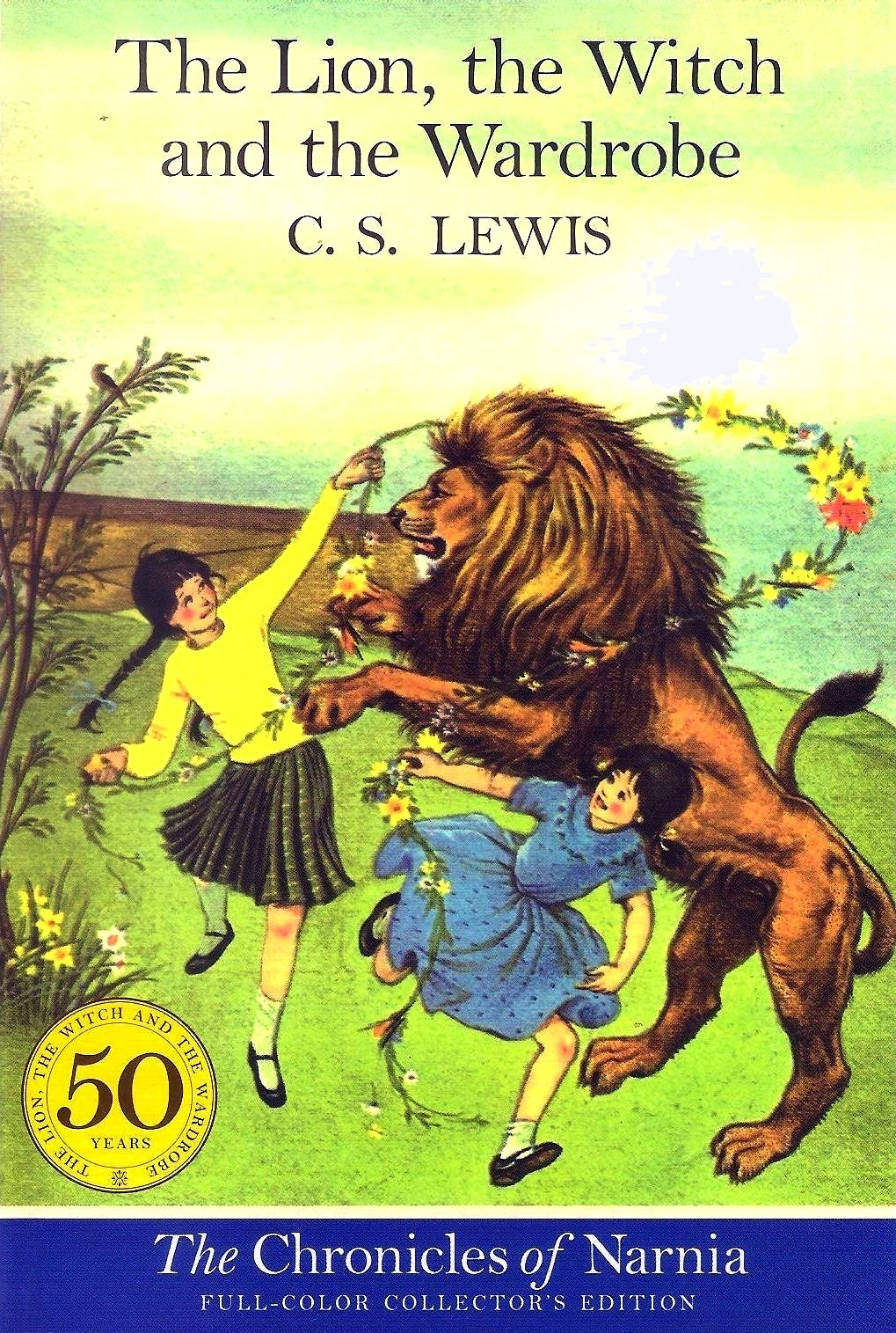 Book cover of The Lion, The Witch And The Wardrobe by C.S. Lewis, Pauline Baynes (Illus.)