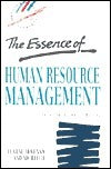 Book cover of Essence Of Human Resource Management by Eugene F. McKenna, Nic Beech