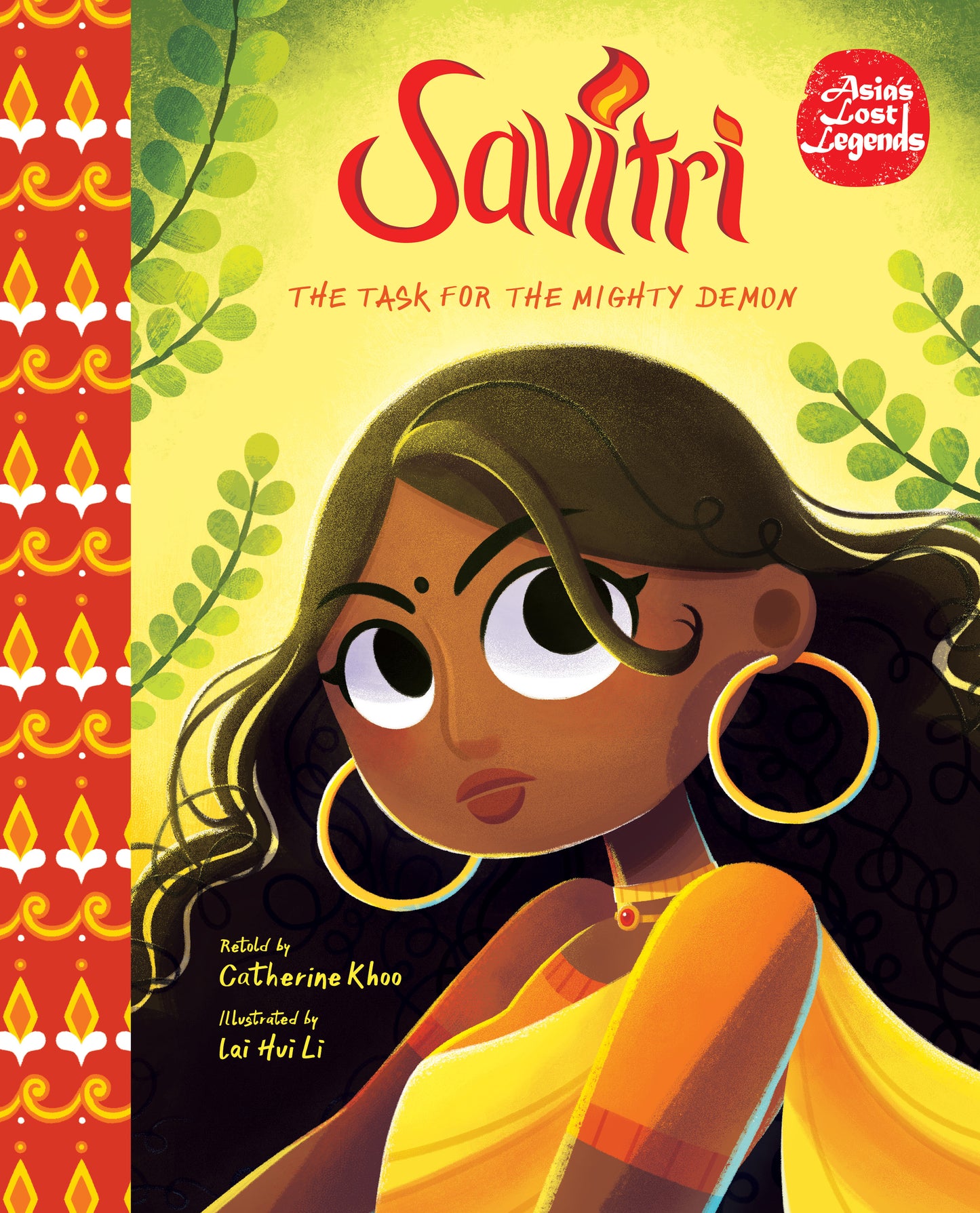 Book cover of Savitri: The Task for the Mighty Demon by Catherine Khoo, Lai Hui Li (Illus.)