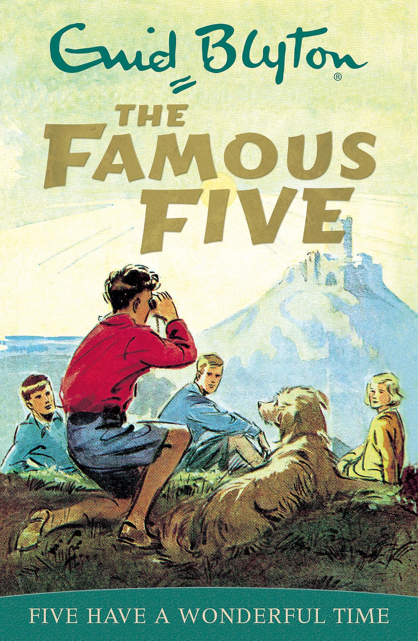 Book cover of Five Have A Wonderful Time by Enid Blyton