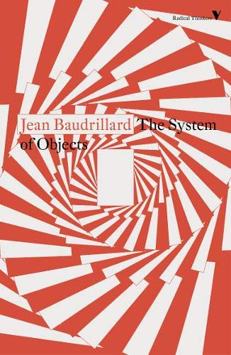 Book cover of The System Of Objects by Jean Baudrillard