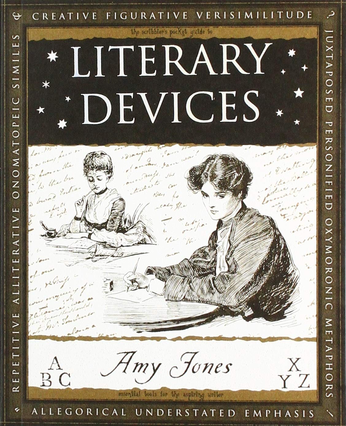 Book cover of Literary Devices by Amy Jones